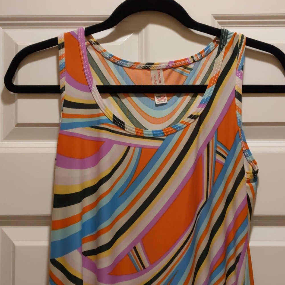 American Twist Mod Retro Tunic Tank